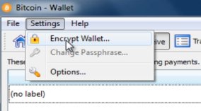Bitcoin Encrypt Wallet