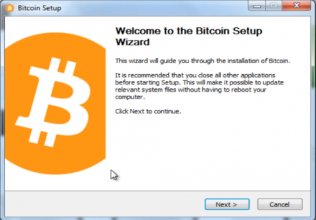 Bitcoin Installation Wizard