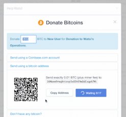 Coinbase payment example