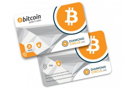 Diamond Circle Bitcoin Debit Card