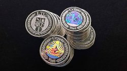 One physical litecoin loaded