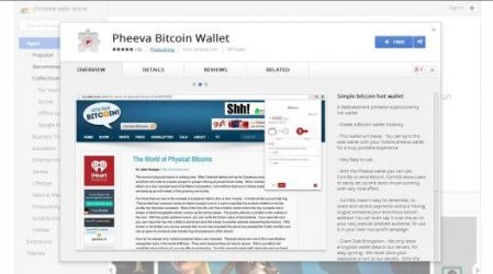 Pheeva Bitcoin screenshot