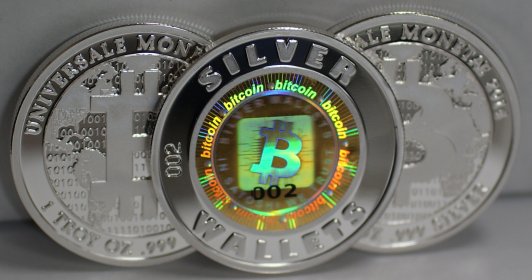 Silver Bitcoin Wallets